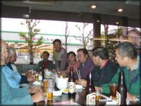 ケナフの刈り取り