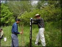 5月2日丸山公園にて