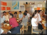 2次会 赤法花にて