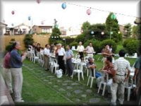 日弘社員クラブにて