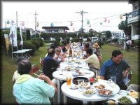 8月24日日弘社員クラブにて