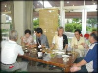 8月24日日弘社員クラブにて