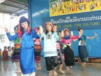 子供達による歓迎会