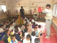 華紙による花つくり