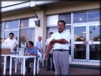 日弘社員クラブにて