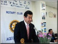大石北小の島村 健 PTA会長