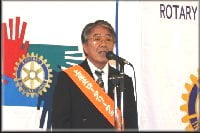 地区大会記念ポリオ撲滅チャリティゴルフ