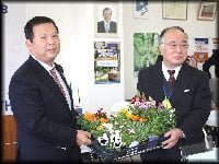 今井会長と曽我部校長