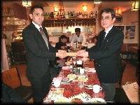 チヤンドラー君、送別会