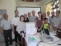 再びラオス学校訪問