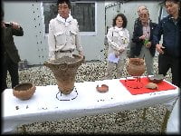 中井遺跡発掘調査現場見学